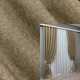 Комплект готовых штор VR-Textil Лен Мешковина № 1768ш Миндальный 100х275см 2 шт (31-849) - изображение 1