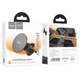 Автотримач для телефона HOCO H12 Fine jade ring magnetic car holder(air outlet) Black (6931474794505) - изображение 2