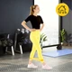 Резинка для фитнеса 4FIZJO Mini Power Band 0.8 мм 5-10 кг Yellow (P-5907222931608) - изображение 4