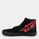 Подростковые высокие кеды для мальчика Vans Sk8-Hi VN0A4UI24581 38.5 Черные (196573388468) - изображение 3