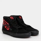 Подростковые высокие кеды для мальчика Vans Sk8-Hi VN0A4UI24581 38.5 Черные (196573388468) - изображение 4