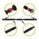 Турнік розсувний Cornix 110-150 см XR-0282 Black/Red - зображення 4