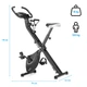 Велотренажер Gymtek FX600 магнитный складной с эспандерами серебристый - изображение 14