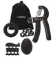 Набор эспандеров Cornix Hand Grip Workout Kit 5шт XR-0269 Black - изображение 1