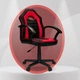Ігрове крісло спортивне Home-Fest ELIS Червоне - изображение 1