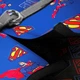 Шлея для собак мягкая WAUDOG Clothes с QR паспортом XS1, В 24-27 см, С 18-20 см рисунок "Сила Супермена" (220-1079collar) - изображение 3