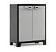 Шафа Keter/Kis Titan Low Cabinet сіро-чорна низька пластикова багатофункціональна (240618) - изображение 1
