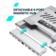 USB-хаб Canyon OnStand 2 Aluminium 6-in-1 з підставкою для ноутбука (CNS-SDS2) - зображення 17