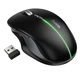Комп'ютерна миша Hoco GM40 Dixon RGB dual-mode wireless mouse(rechargeable version) Black - зображення 1