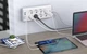 Мережевий фільтр подовжувач на 8 розеток Toperek з 3 USB та 1 Type-C портами шнур 2 метри білий (005620) - зображення 4