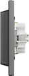 Розетка подвійна з заземленням Schneider Electric Asfora Антрацит EPH9900171 - изображение 4