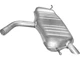 Глушник Фольксваген Гольф V (Volkswagen Golf V) / Фольксваген Гольф V Плюс (Volkswagen Golf V Plus) 1.6 i/1.6 FSi (30.616) Polmostrow алюминизированный - зображення 2
