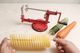 Машинка для резки картофеля спиралью spiral potato slicer машинка для чипсов слайсер - изображение 3