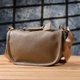Практичная полукруглая сумка для женщин из натуральной кожи VINTAGE Bag 22907 Бежевый - изображение 10