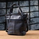 Красивая женская сумка из натуральной кожи VINTAGE Bag 22995 Синий - изображение 11
