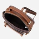 Сумка планшет через плечо мужская из натуральной кожи Vintage leather-23033 Коричневая - изображение 5
