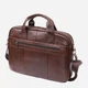 Сумка портфель мужская из натуральной кожи Vintage leather-23040 Коричневая - изображение 2