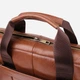 Сумка портфель мужская из натуральной кожи Vintage leather-23038 Коричневая - изображение 7