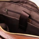 Сумка портфель мужская из натуральной кожи Vintage leather-23038 Коричневая - изображение 12