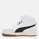 Детские демисезонные ботинки для мальчика Puma Shuffle Downtown Mid AC+ PS 40374404 32 (13) White/Black/Vapor Gray (4069156768871) - изображение 3