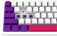 Клавіатура бездротова Lorgar RGB USB/Wireless White (LRG-KBP70MW-WH-US) - зображення 8