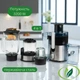 Универсальный кухонный комбайн 4в1 TOP KITCHEN TK00203 Соковыжималка Стационарный блендер Измельчитель кухонный Кофемолка Блендер-чоппер - изображение 1