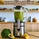 Универсальный кухонный комбайн 4в1 TOP KITCHEN TK00203 Соковыжималка Стационарный блендер Измельчитель кухонный Кофемолка Блендер-чоппер - изображение 3