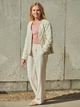 Брюки женские Uniqlo 565910253 2XL Молочные (1159839844) - изображение 11