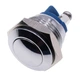 Кнопка антивандальная VJ Parts d18mm резьба 16mm h25mm 2 контакта под винт, арт.кн520 - изображение 2