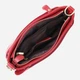 Сумка кросс-боди через плечо женская из натуральной кожи средняя Vintage leather-22982 Красная - изображение 4
