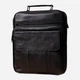 Сумка планшет через плечо мужская из натуральной кожи Vintage leather-23023 Черная - изображение 1