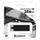 USB - флешка Kingston DT 70 Type-C 3.2 256GB, Black - изображение 3