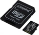 Карта пам'яті microSD Kingston 256GB C10 UHS-I R100/W85MB/s +SD-адаптер (SDCS2/256GB) - изображение 2