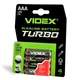 Батарейка LR03 Videx Turbo (блистер по 4шт) AAA (57452) - зображення 2