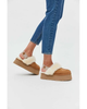Жіночі уггі Сандалі Платформа Помаранчеві Замша UGG Funkette Slippers Platform Chestnut (41, помаранчевий) - изображение 11
