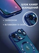 Чохол силіконовий протиударний з магнітом та захистом камери Metal Color Case with MagSafe для Apple iPhone 13 Full Camera Protective blue - изображение 2