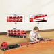 Ігровий набір-вантажівка SHT D663-T202 Catapult Truck + 8 small car Colorful - изображение 3