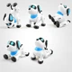 Интерактивная игрушка Собака-Робот SHT K21 White - изображение 4
