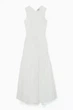 Сукня жіноча COS open-back tiered midi dress 1238217001 Eur 40 Білий - изображение 6