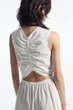Сукня жіноча COS open-back tiered midi dress 1238217001 Eur 40 Білий - изображение 7