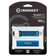 Флеш-накопитель USB3.2 128GB Kingston IronKey Keypad 200 Type-A Blue (IKKP200/128GB) - изображение 2