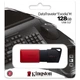 Флеш-накопитель USB3.2 128GB Kingston DataTraveler Exodia M Black/Red (DTXM/128GB) - изображение 6