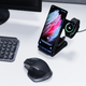 Zestaw Crong ładowarka GaN PD 35W + ładowarka bezprzewodowa PowerSpot Pivot Stand 3w1 do iPhone Samsung Android CRG-POWER-BUNDLE1 - obraz 4