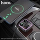 FM-трансмиттер Hoco E85 Tiger PD20W+QC3.0 car BT Black (6942007634304) - изображение 6
