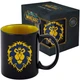 Kubek Blizzard WORLD OF WARCRAFT Alliance 325 ml Czarny (FWWMUG24BKAll0002) - obraz 1