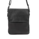Мужская сумка мессенджер через плечо из натуральной кожи флотар повседневная с клапаном на два отдела Tiding Bag M56-3508A Черная - изображение 4