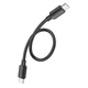 Кабель HOCO Type-C до Type-C Hyper fast charging data cable X96 |0,25m, 60W/3A| Black - зображення 3