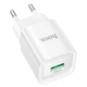 Адаптер мережевий HOCO Charm single port QC charger C145A |1USB, 3A, QC3.0| White - зображення 5