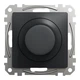Поворотний LED димер Schneider Electric Sedna Design RC 3-370Вт Чорний SDD114501 - зображення 1