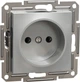 Розетка без заземлення Schneider Electric Asfora Алюміній EPH3000161 - изображение 1